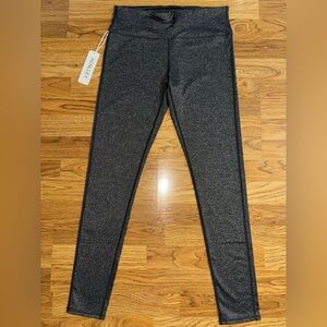 Aenlley Leggings Women’s Size Large Runs Smaller Medium Heathered Gray NWT